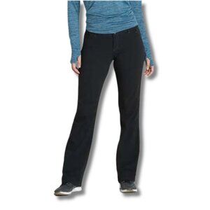 Kuhl Strattus Relaxed Leg Black Outdoor Pants 4 Reg Gorpcore Ribbed Straight